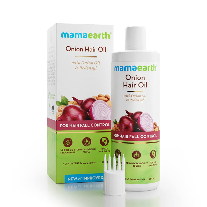 Mamaearth Onion Hair Oil With Onion Oil & Redensyl  250 ml