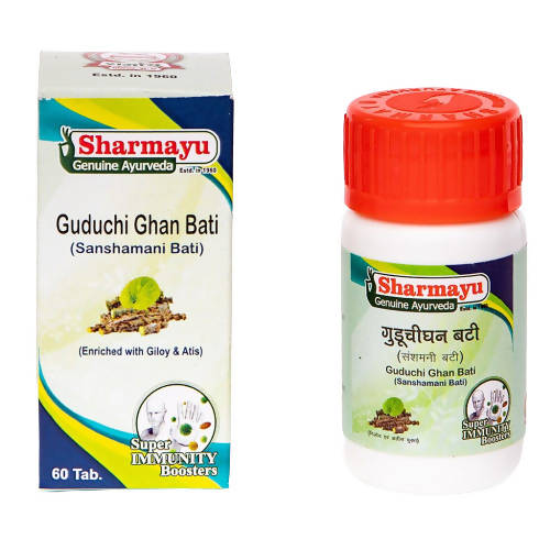 Sharmayu Ayurveda Guduchi Ghan Bati (Sansmani Bati)