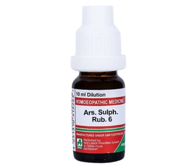 Adel Homeopathy Ars Sulph Rub Dilution