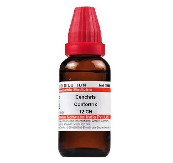 Dr. Willmar Schwabe India Cenchris Contortrix Dilution