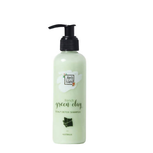 Herb Island French Green Clay Scalp Detox Shampoo