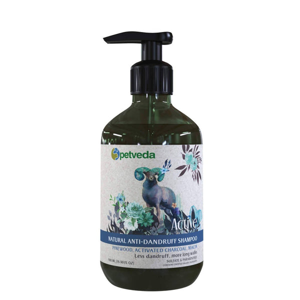 Petveda Active - Natural Anti Dandruff Shampoo