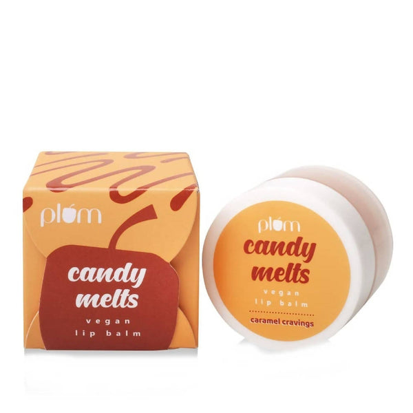 Plum Candy Melts Caramel Cravings Vegan Lip Balm