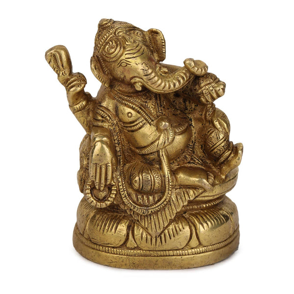 Devlok Resting Ganesha Idol