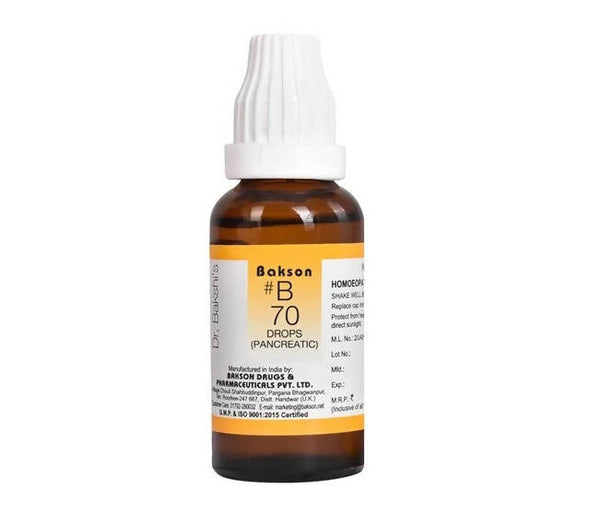 Bakson's Homeopathy B70 Drops