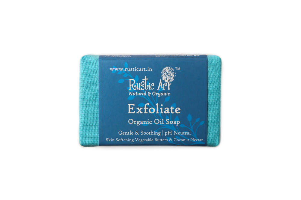 Rustic Art Exfoliate Organic Oil Soap