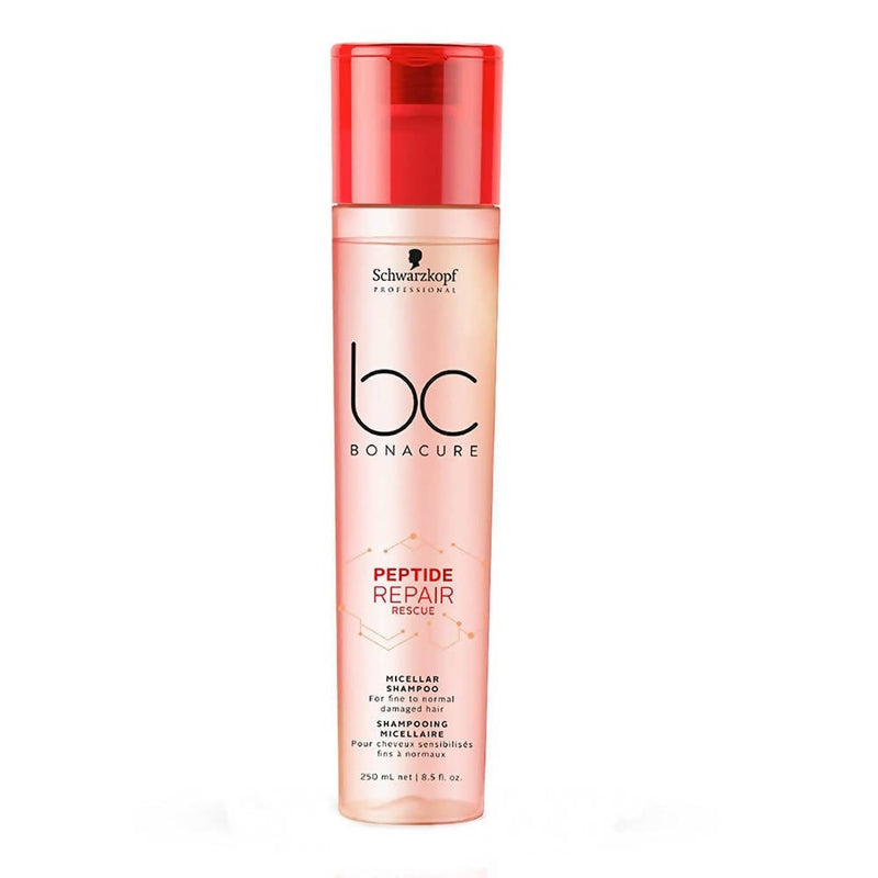 Schwarzkopf Professional Bc Bonacure Peptide Repair Rescue Micellar Shampoo Red