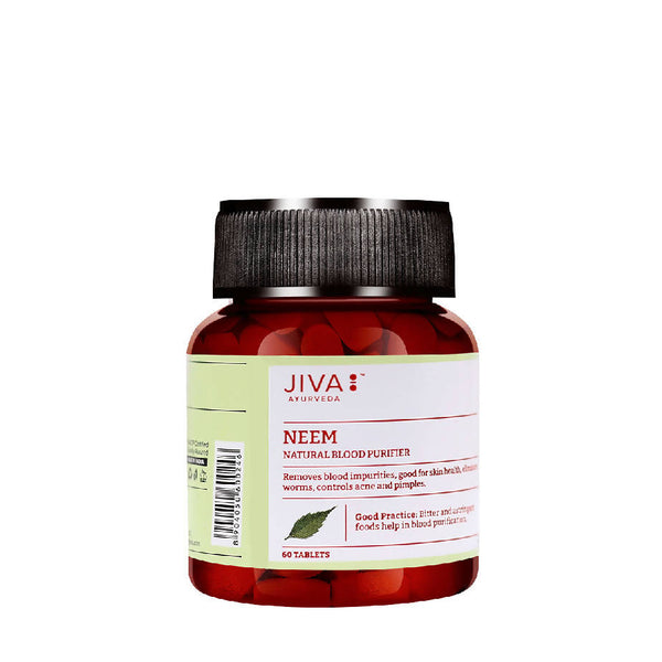 Jiva Ayurveda Neem Natural Blood Purifier Tablets