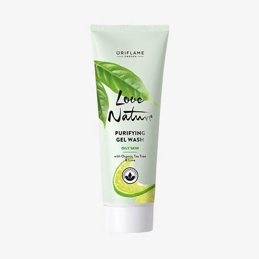 Oriflame Love Nature Purifying Gel Wash with Organic Tea Tree & Lime