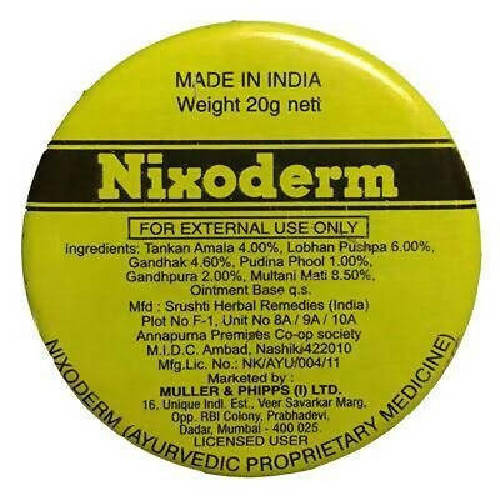 Nixoderm Ayurvedic Cream