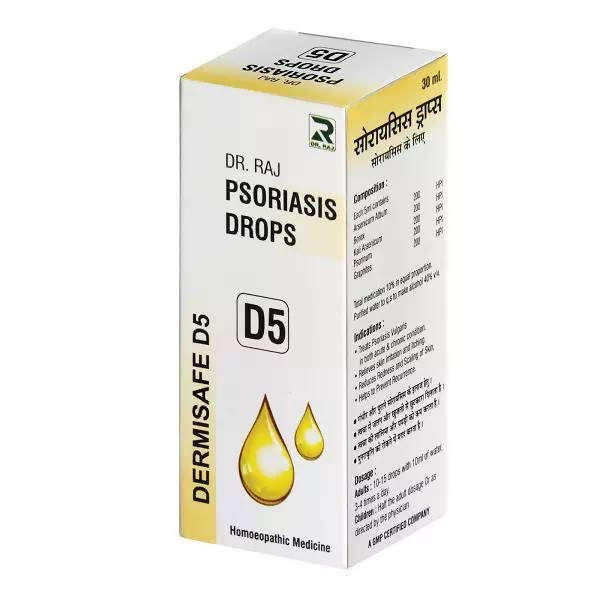 Dr. Raj Homeopathy Dermisafe D5 Drops