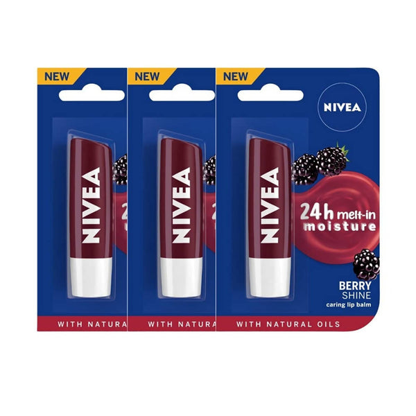 Nivea Lip Balm - Berry Shine