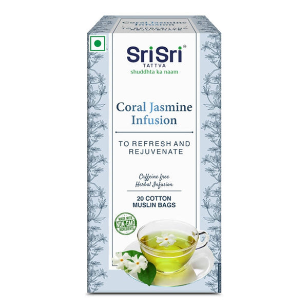 Sri Sri Tattva Coral Jasmine Infusion Tea
