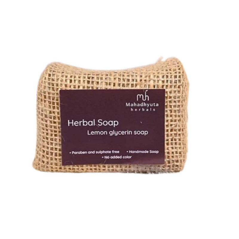 Mahadhyuta Herbals Lemon Glycerin Soap