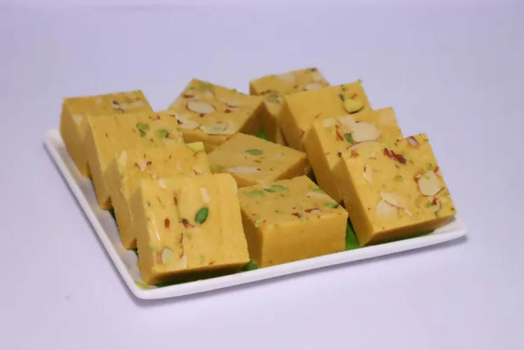 Shree Mahalakshmi Sweets Kesar Burfi