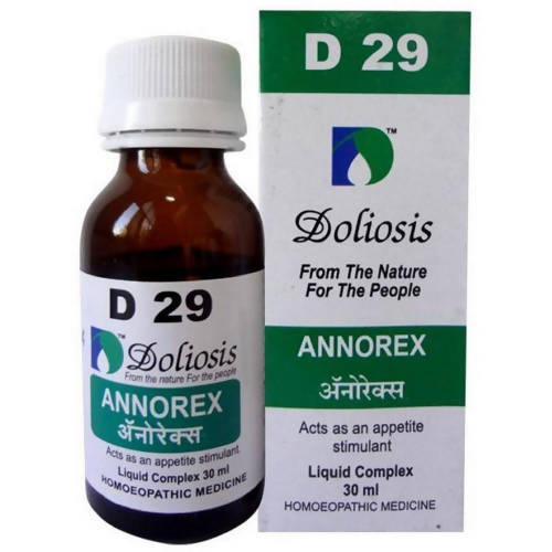 Doliosis Homeopathy D29 Annorex Drops