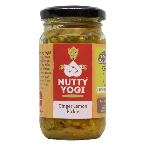 Nutty Yogi Ginger Lemon Pickle