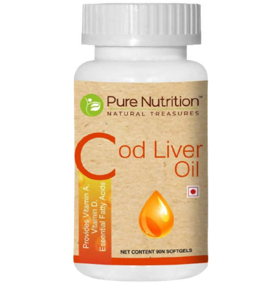 Pure Nutrition Cod Liver Oil Softgels