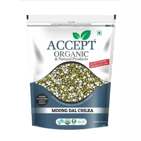 Accept Organic Moong Dal Chilka