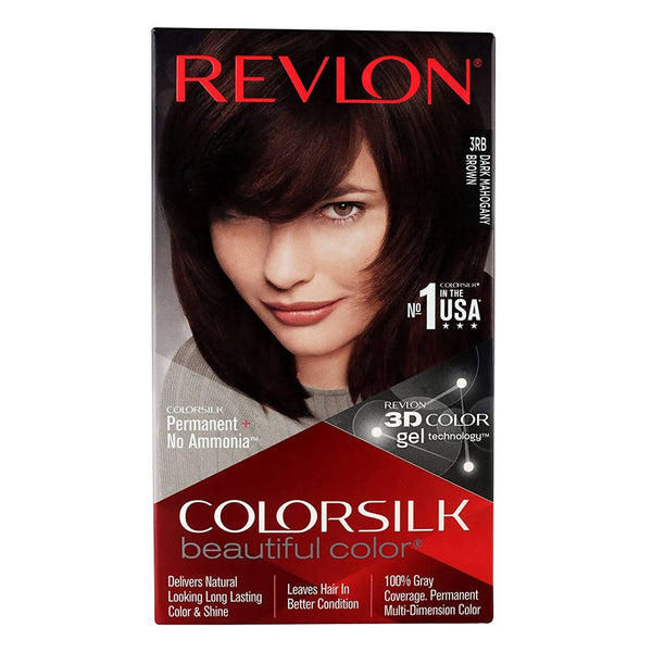 Revlon ColorSilk Beautiful Color - Dark Mahogany Brown 3RB