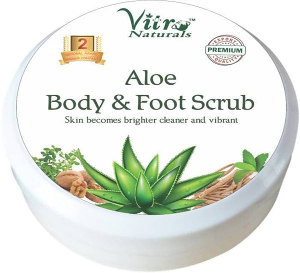 Vitro Naturals Aloe Body & Foot Scrub