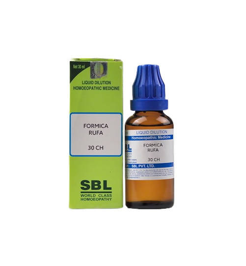 SBL Homeopathy Formica Rufa Dilution