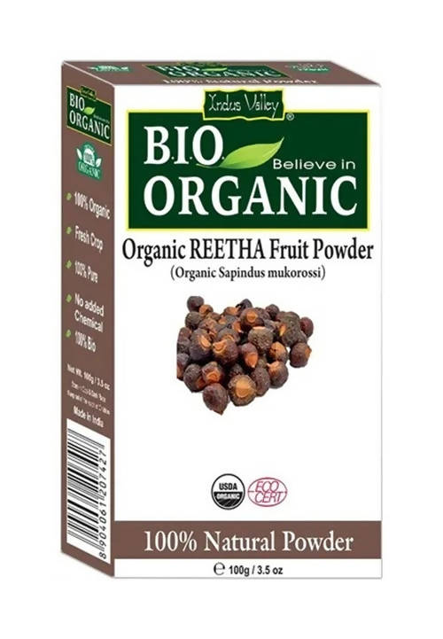 Indus Valley Bio Organic Reetha Fruit Powder