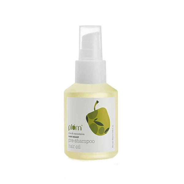 Plum Olive & Macadamia Nutri-Shield Pre-Shampoo Hair Oil