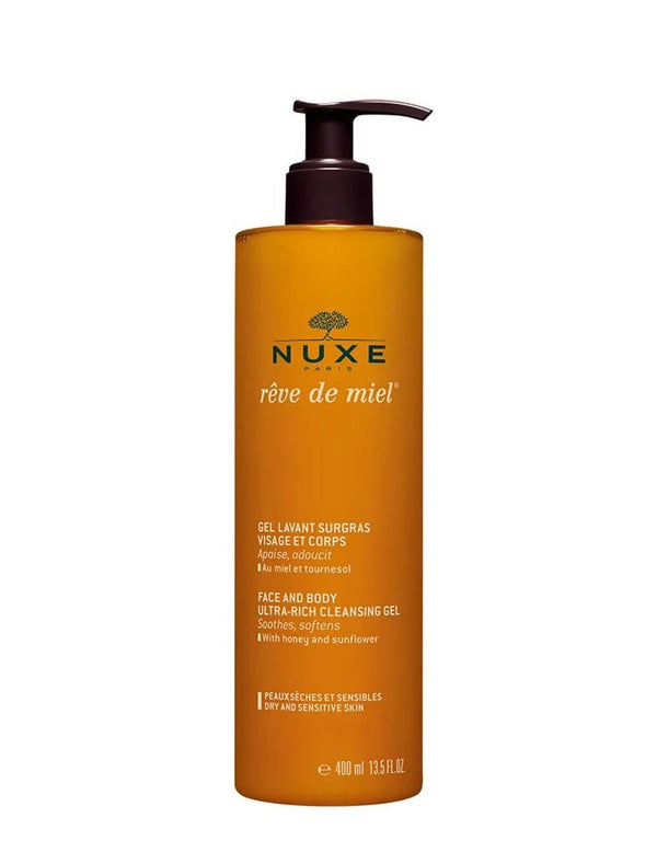 Nuxe Reve De Miel Face And Body Ultra-rich Cleansing Gel