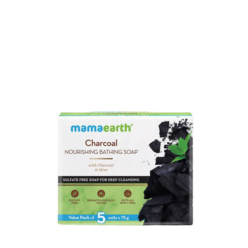Mamaearth Charcoal Nourishing Bathing Soap