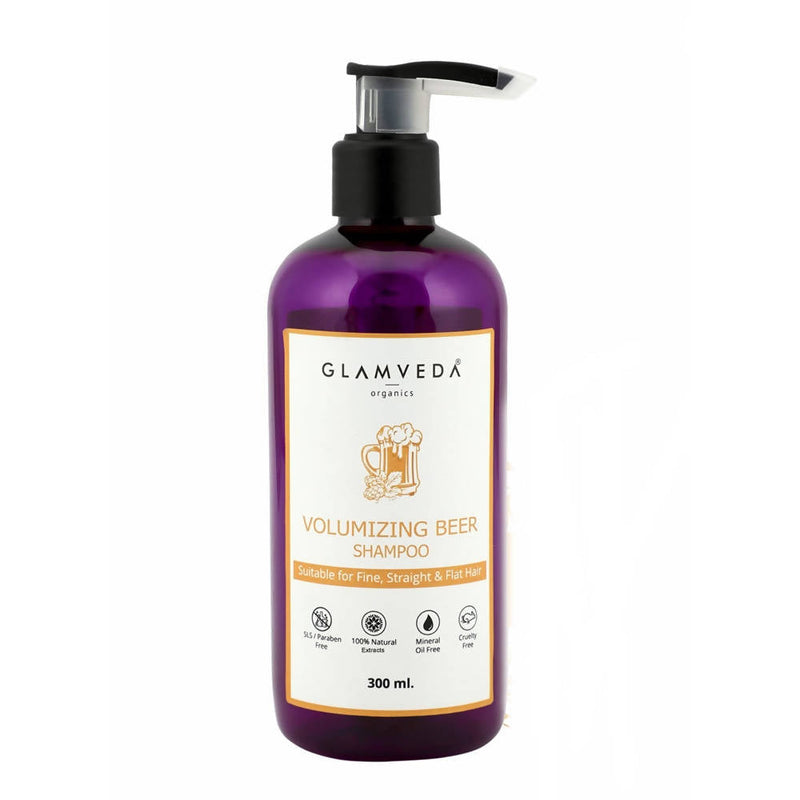 Glamveda Volumizing Beer Shampoo