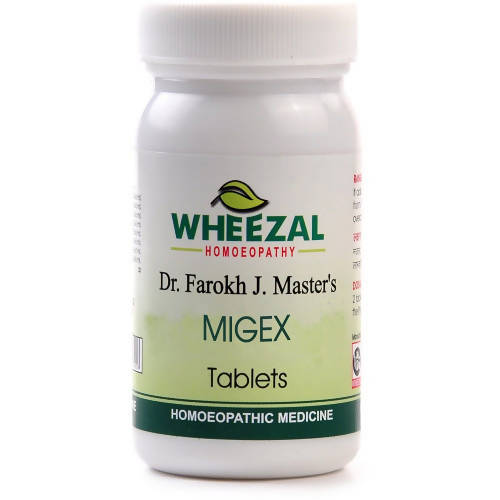 Wheezal Homeopathy Migex Tablets