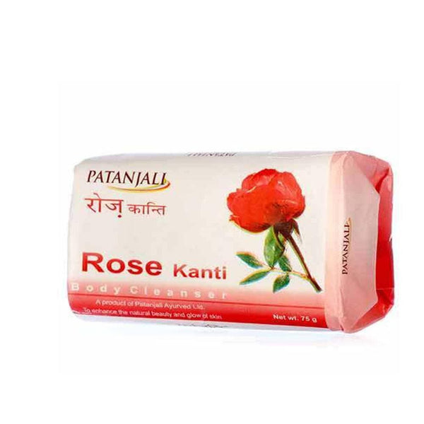 Patanjali Rose Kanti Body Cleanser Soap
