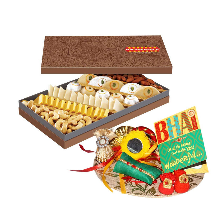 Bikanervala Diamond Meetha Namkeen Rakhi Gift