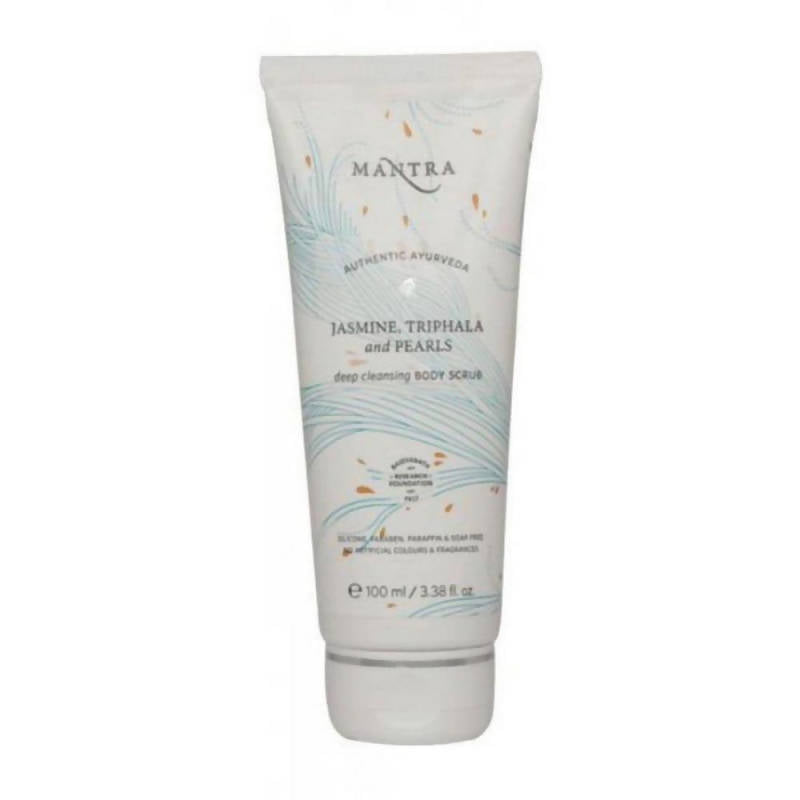 Mantra Herbal Jasmine, Triphala And Pearls Deep Cleansing Body Scrub