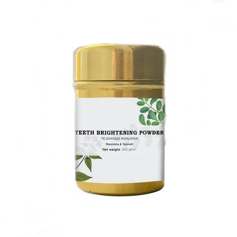 Tjori Teeth Brightening Powder Manjishta & Tejovati