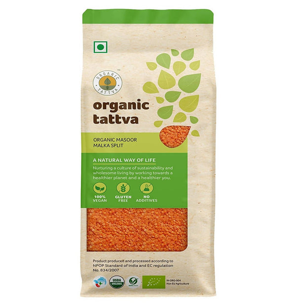 Organic Tattva Masoor Malka Split