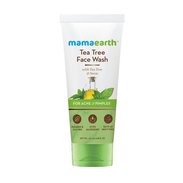 Mamaearth Tea Tree Face Wash for Acne Pimples