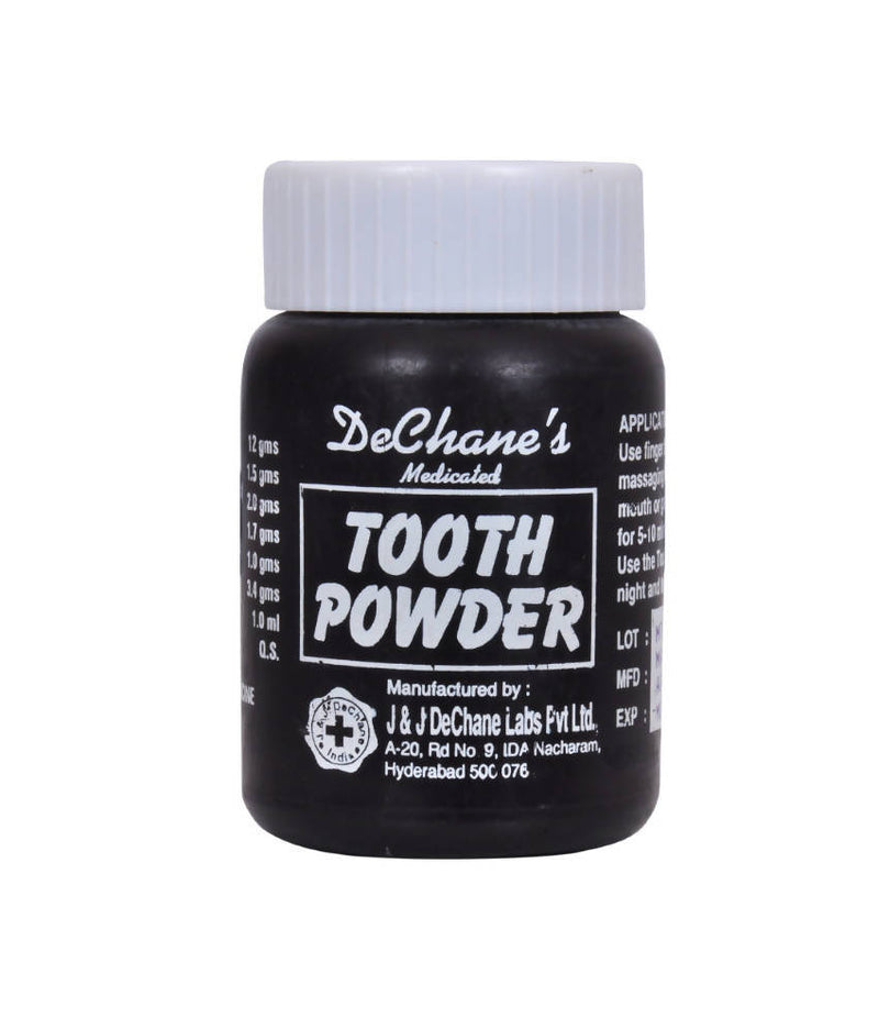 J & J Dechane Ayurvedic Medicated Tooth Powder