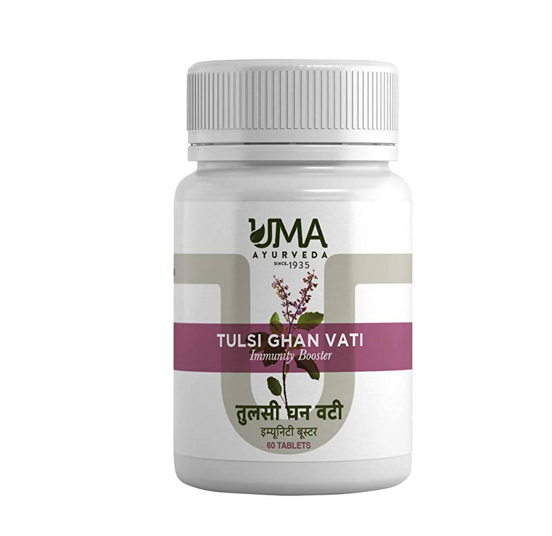 Uma Ayurveda Tulsi Ghan Vati Immunity Booster