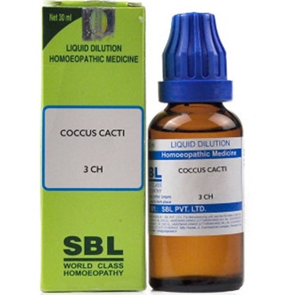 SBL Homeopathy Coccus Cacti Dilution