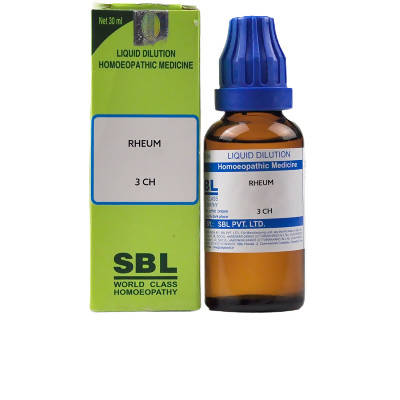 SBL Homeopathy Rheum Dilution