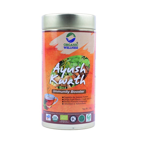 Organic Wellness Ayush Kwath Leaf Tea Tin Pack