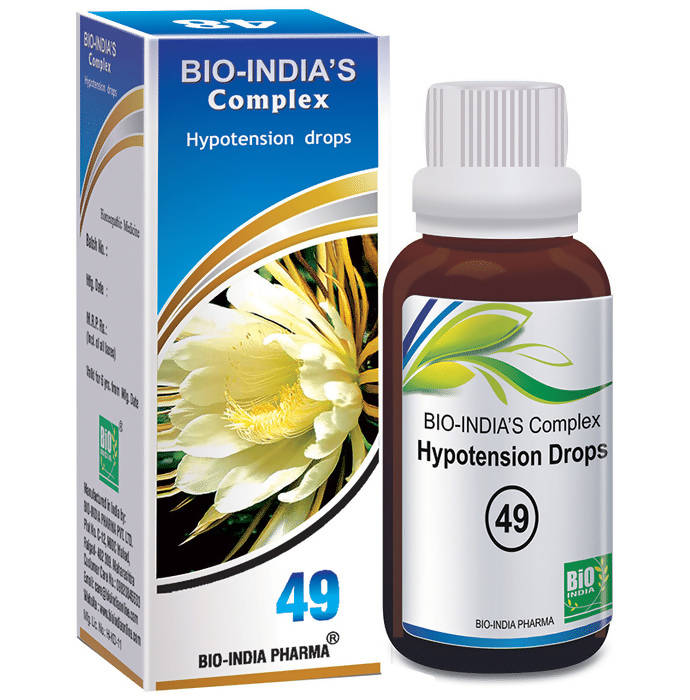 Bio India Homeopathy Complex 49 Drops