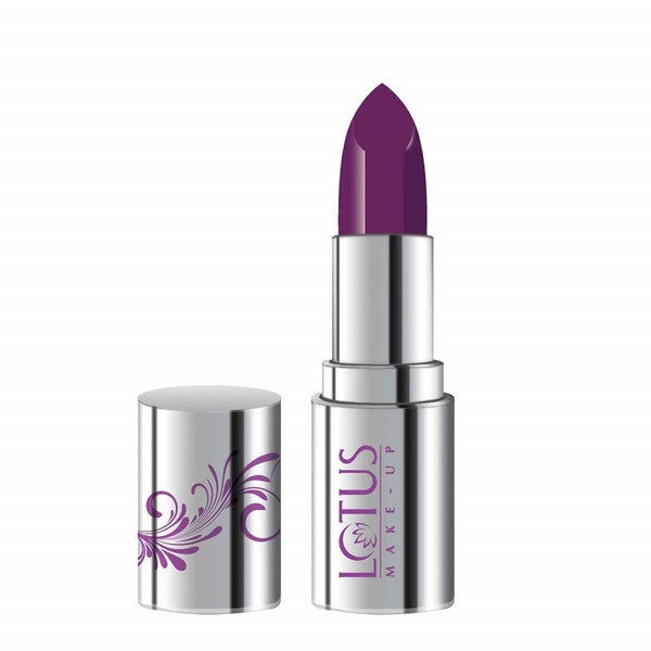 Lotus Makeup Ecostay Butter Matte Lip Color Vavatious Voilet, Purple (4 Gm)