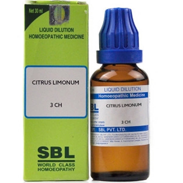 SBL Homeopathy Citrus Limonum Dilution