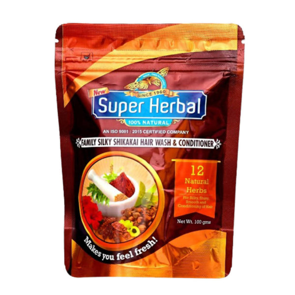 Super Herbal Family Silky Shikakai Hair wash & Conditioner