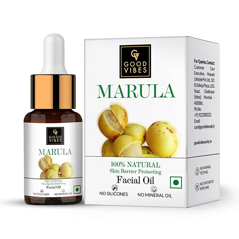 Good Vibes Oil Balancing Facial Oil - Marula