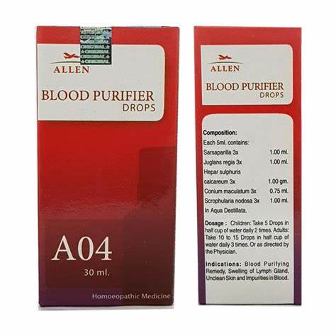 Allen Homeopathy A04 Drops