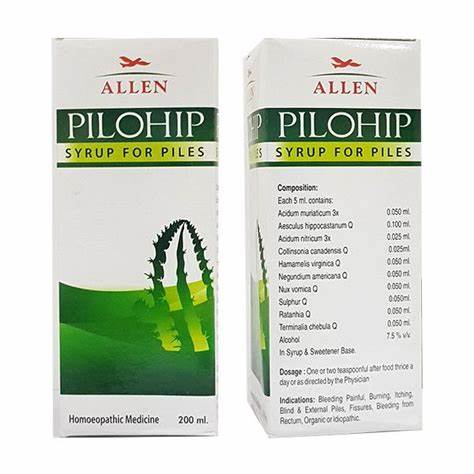 Allen Homeopathy Pilohip Syrup